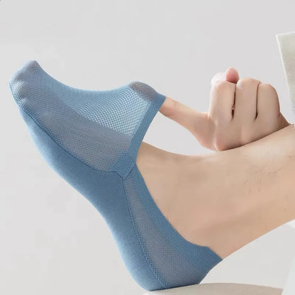 Mundee AirStep™ — Chaussettes Invisibles Unisexe Anti-Odeur & Anti-Glisse