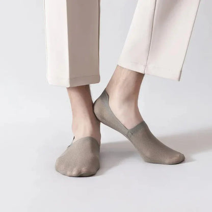 Mundee AirStep™ — Chaussettes Invisibles Unisexe Anti-Odeur & Anti-Glisse