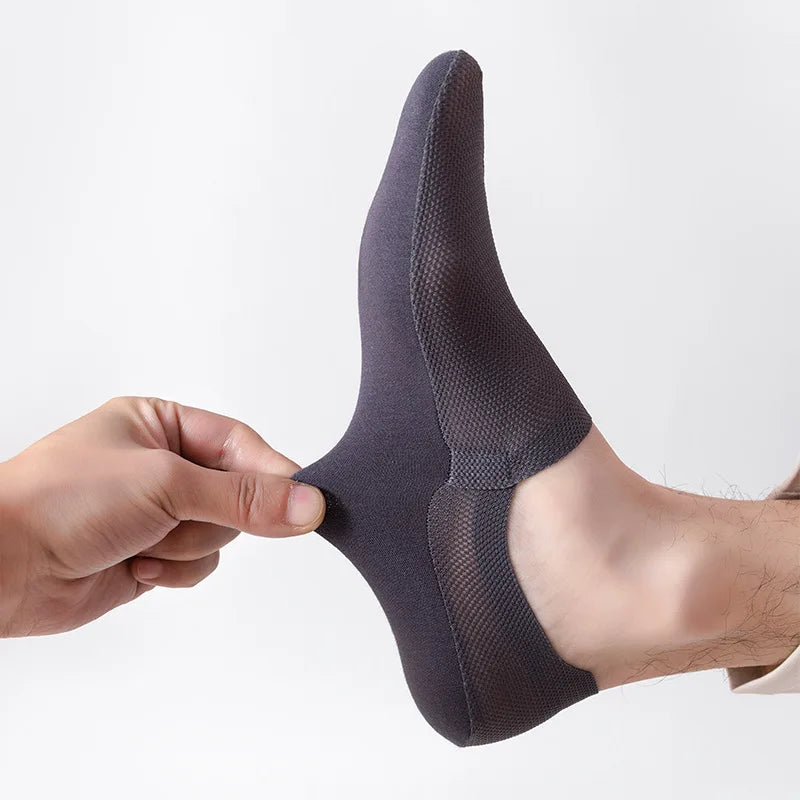 Mundee AirStep™ — Chaussettes Invisibles Unisexe Anti-Odeur & Anti-Glisse