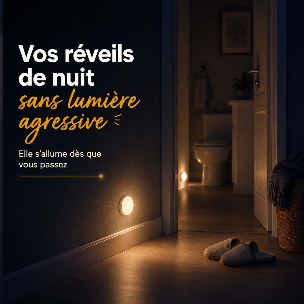 Luméo™ — La lumière qui s’allume toute seule