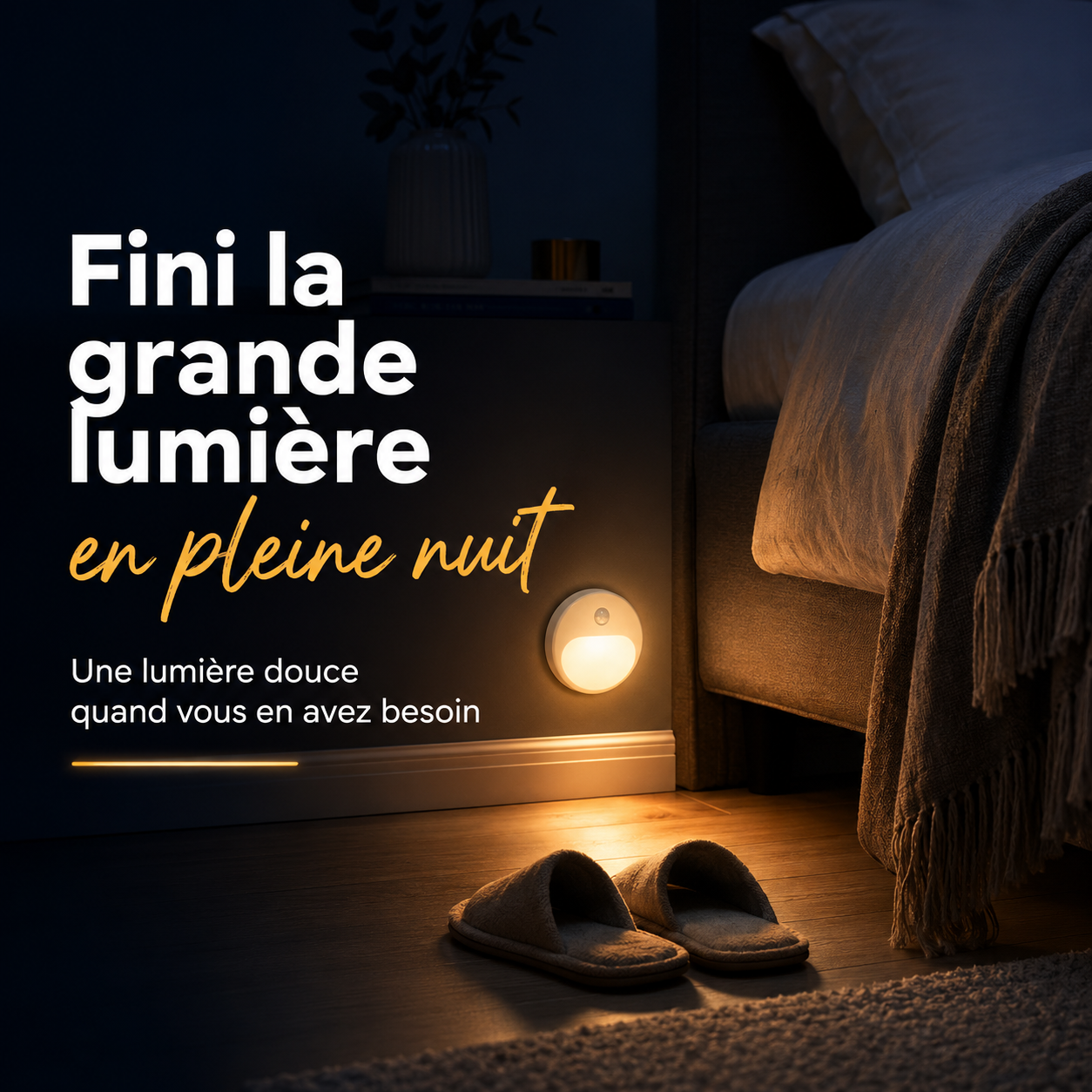 Luméo™ — La lumière qui s’allume toute seule