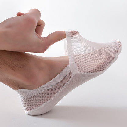 Mundee AirStep™ — Chaussettes Invisibles Unisexe Anti-Odeur & Anti-Glisse