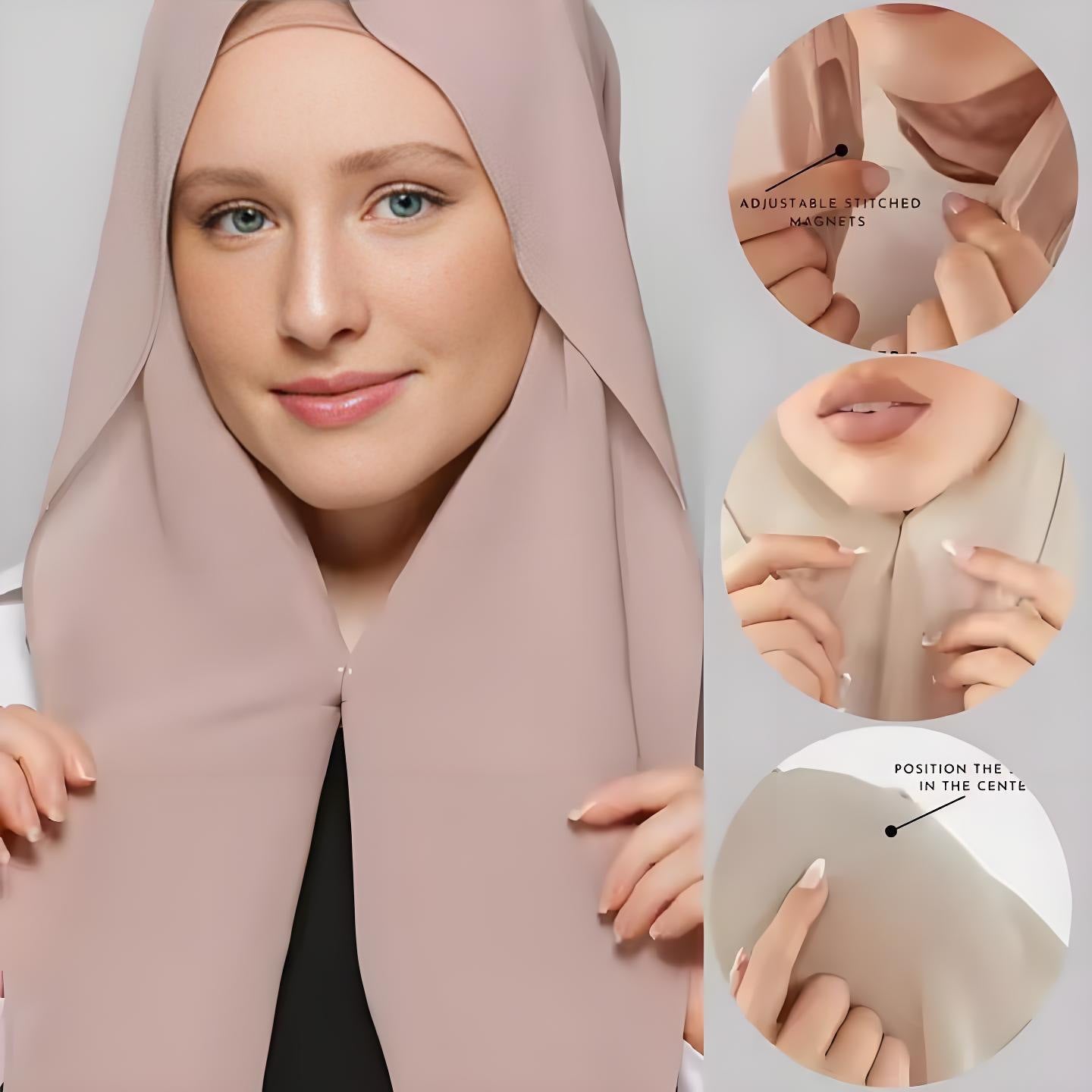 Mundee™ - Hijab Instantané sans stress