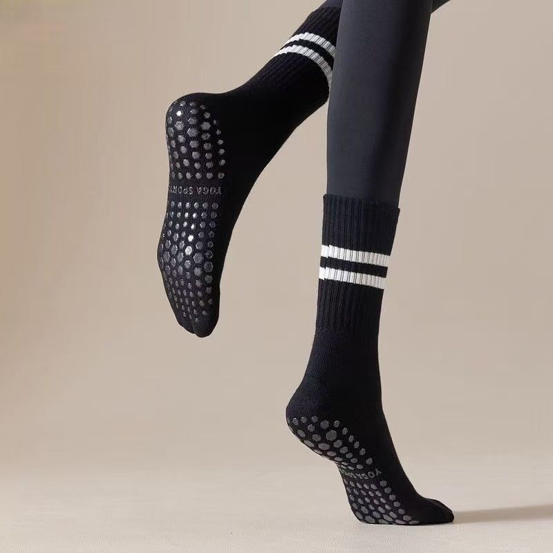 Mundee GripFit™ - Chaussettes antidérapantes pour yoga & pilates