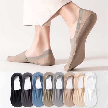 Mundee AirStep™ — Chaussettes Invisibles Unisexe Anti-Odeur & Anti-Glisse